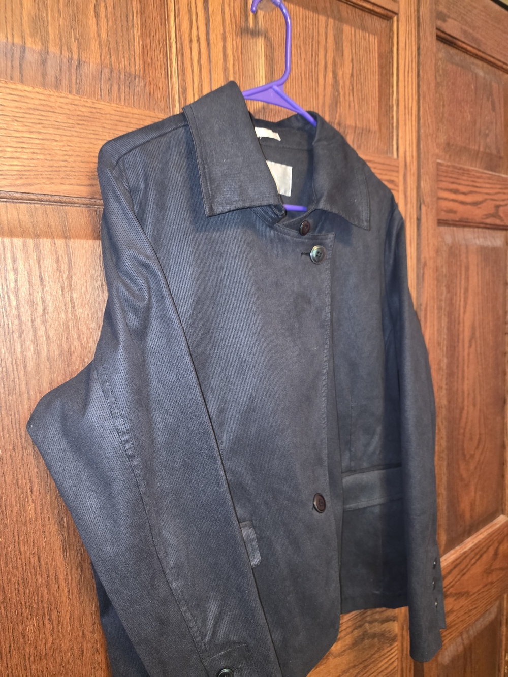 Erin London Women's Black Button-Front Jacket